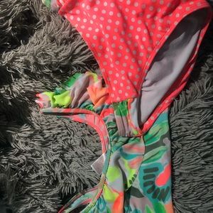 Cat & Jack two piece tropical bathing suit
